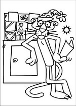 coloring page Pink Panther