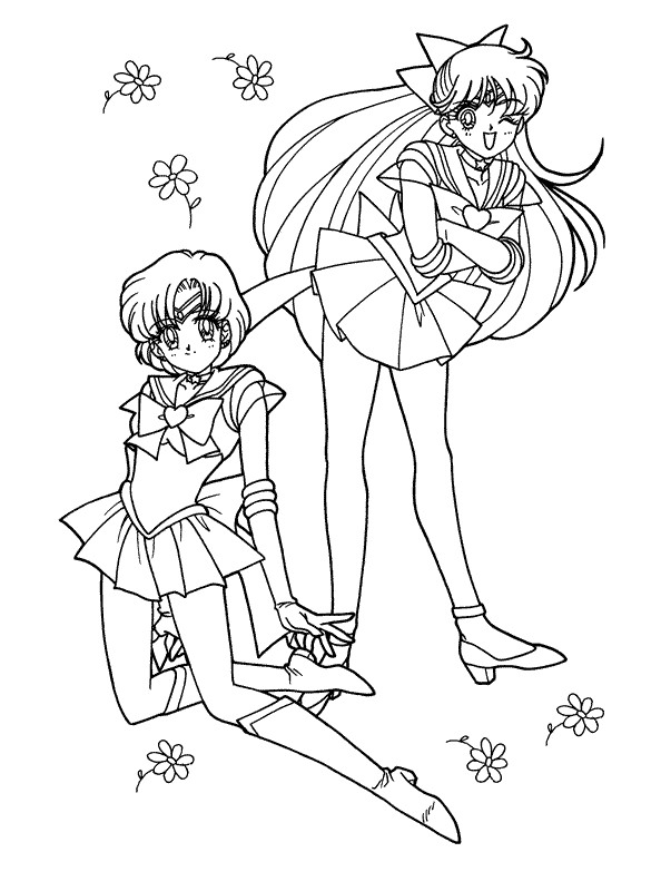 Kids-n-fun.com | 66 coloring pages of Sailor Moon