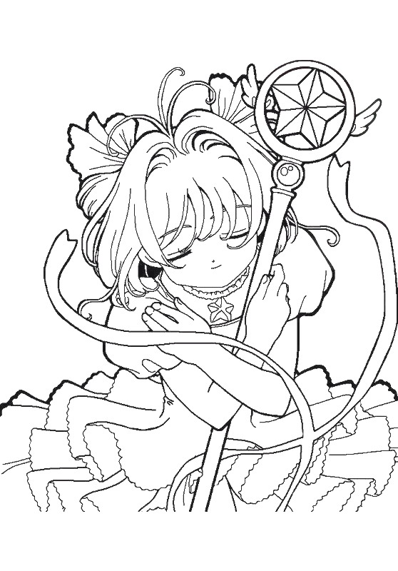 Kids-n-fun.com | 25 coloring pages of Sakura