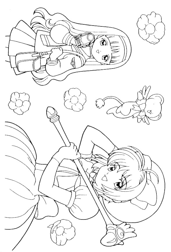 Kids-n-fun.com | 25 coloring pages of Sakura