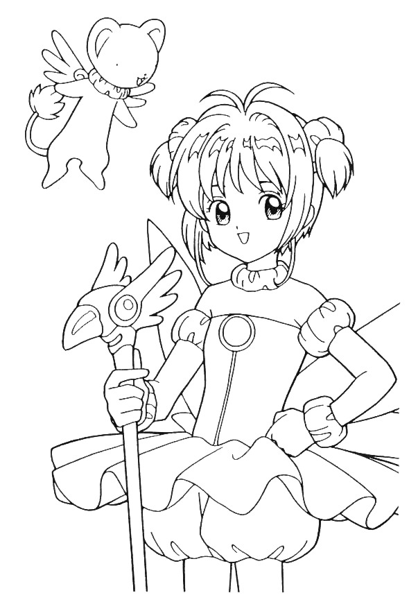 Kids-n-fun.com | 25 coloring pages of Sakura