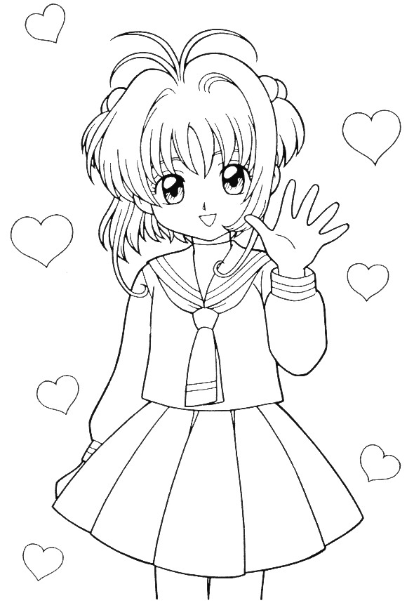 Kids-n-fun.com | 25 coloring pages of Sakura