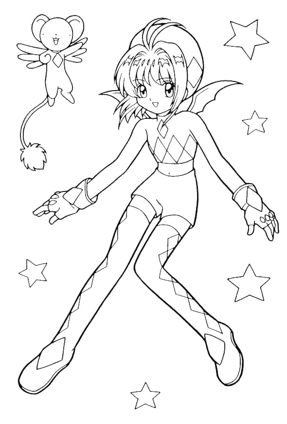 Kids-n-fun.com | 25 coloring pages of Sakura