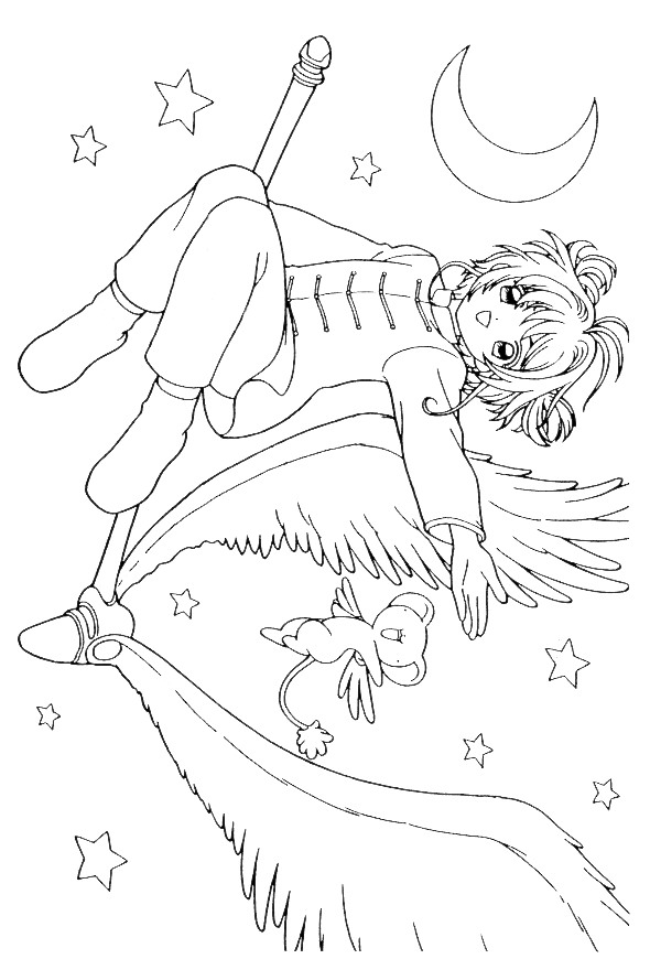 Kids-n-fun.com | 25 coloring pages of Sakura