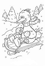 coloring page Sesamstreet