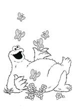 coloring page Sesamstreet