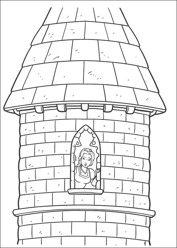 shrek forever after coloring pages - photo #34