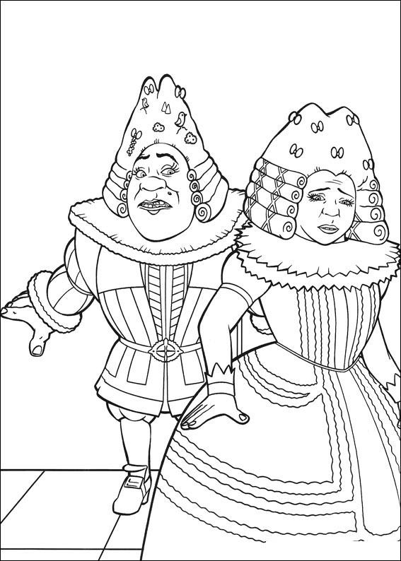 shrek the third coloring book pages - photo #45