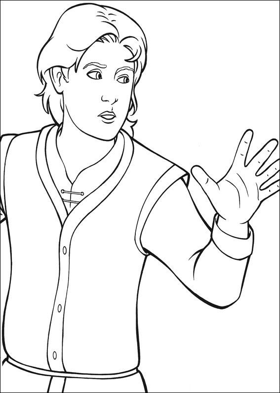 shrek the third 3 coloring pages - photo #19