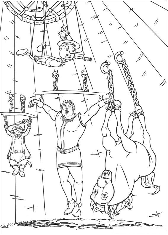 Kids-n-fun.com | 46 coloring pages of Shrek