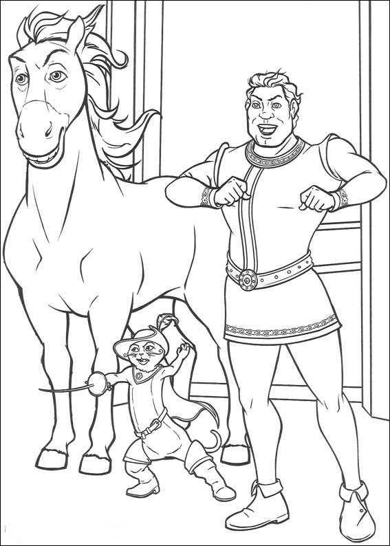 Kids-n-fun.com | 46 coloring pages of Shrek