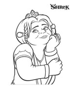coloring page Shrek 3