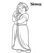 coloring page Shrek 3