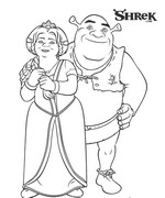 coloring page Shrek 3