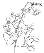 coloring page Shrek 3