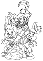 coloring page St Nicholas