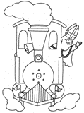 coloring page St Nicholas