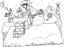 coloring page St Nicholas
