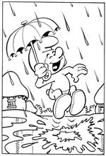 coloring page Smurfs