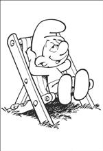 coloring page Smurfs