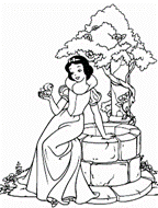 coloring page Snow White