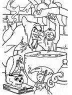 coloring page Snow White