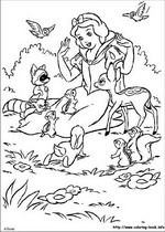 coloring page Snow White