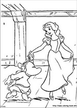 coloring page Snow White