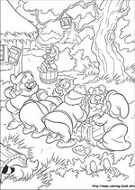 coloring page Snow White
