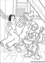 coloring page Snow White