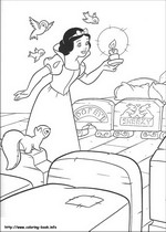 coloring page Snow White