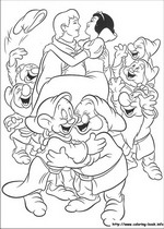 coloring page Snow White