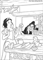 coloring page Snow White