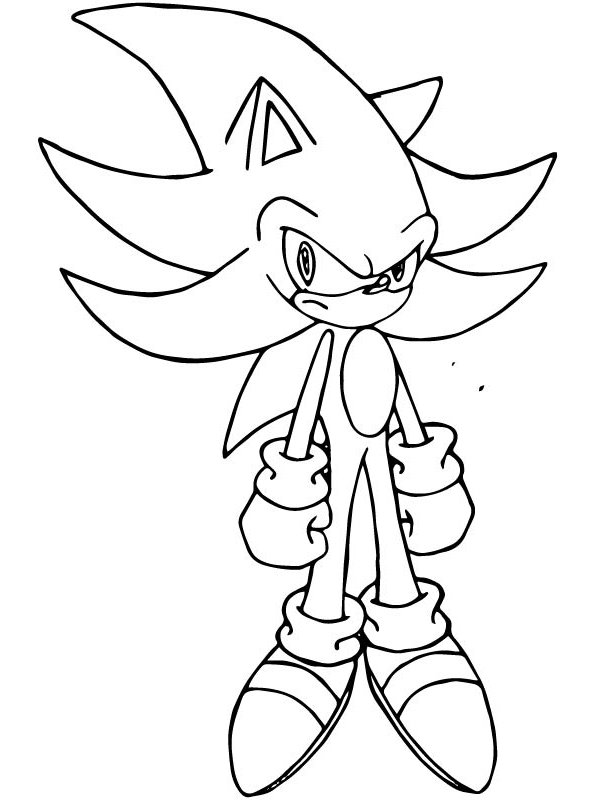 Shadow the Hedgehog Super Shadow Sonic the Hedgehog Coloring book