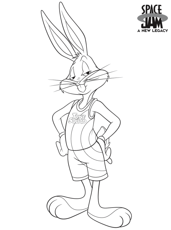 Kids-n-fun.com | Coloring page Space Jam 2 A New Legacy Space Jam 2