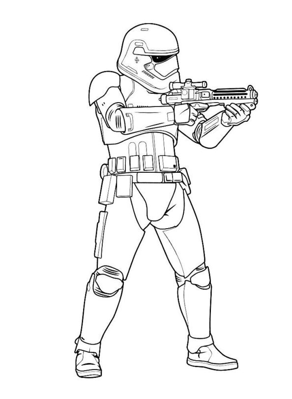 Kids-n-fun.com | 21 coloring pages of Star Wars The force ...