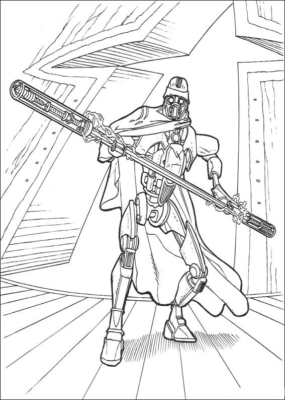 Kids-n-fun.com | 67 coloring pages of Star Wars