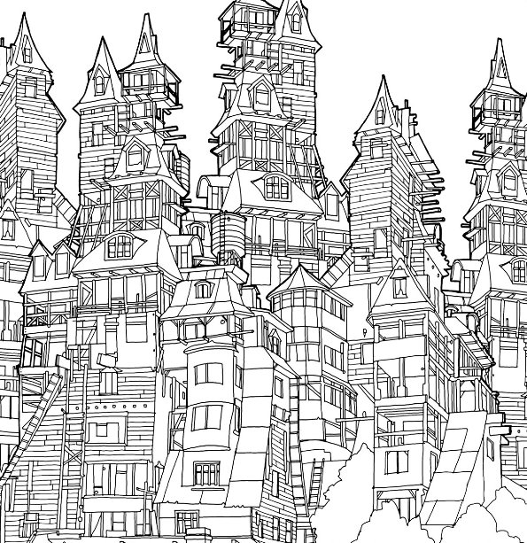 Kids-n-fun.com | 29 coloring pages of Cities