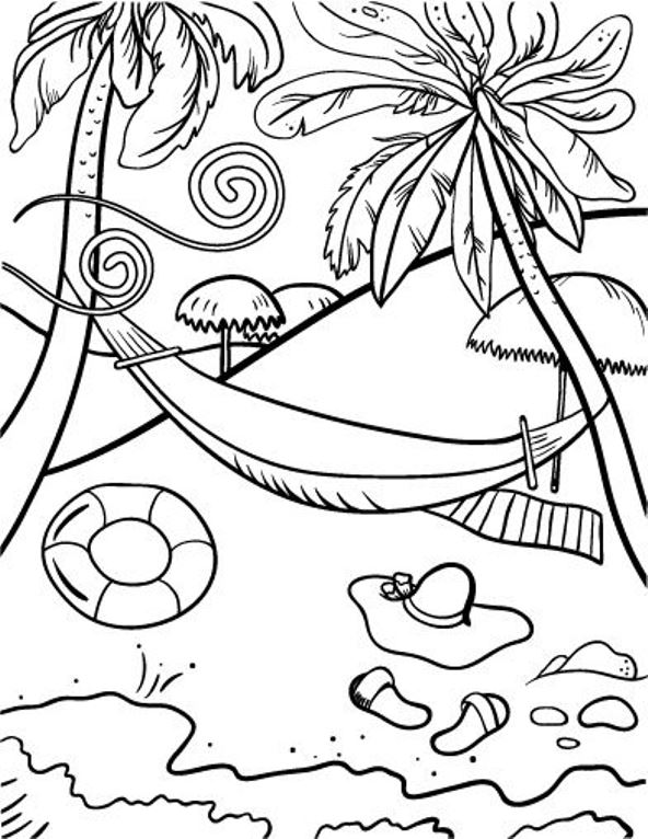 Kids-n-fun.com | 22 coloring pages of Beach