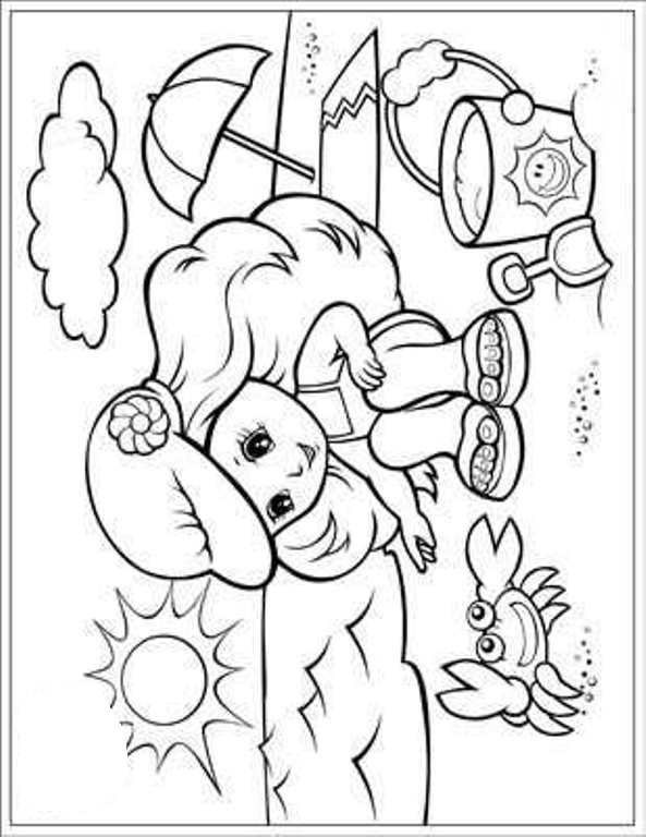 Kids-n-fun.com | 22 coloring pages of Beach