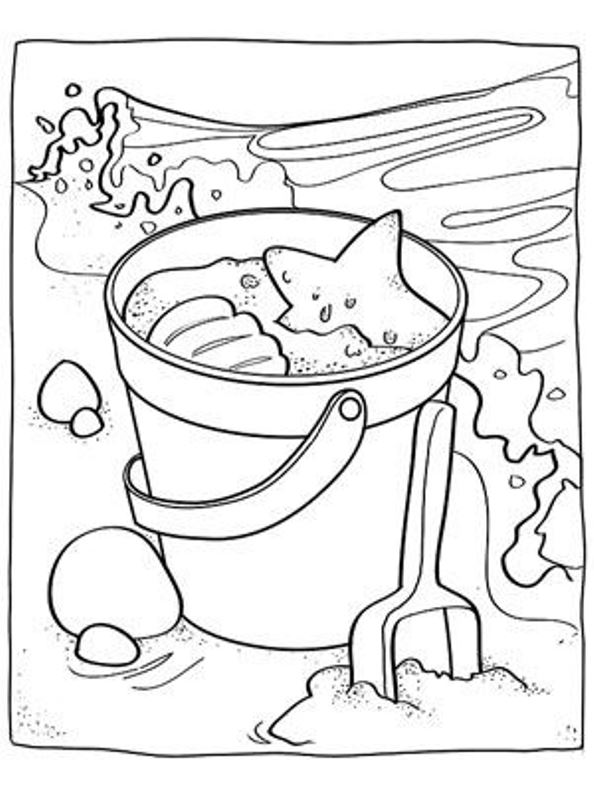 Kids-n-fun.com | 22 coloring pages of Beach