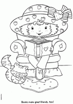 Strawberry Shortcake Coloring Pages on Kids N Fun 22 Coloring Pages Of Strawberry Shortcake
