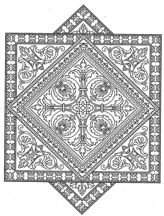 Kids-n-fun.com | 30 coloring pages of Tiles