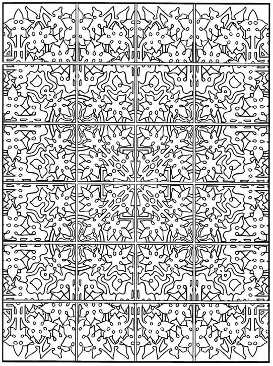 Kids-n-fun.com | 30 coloring pages of Tiles