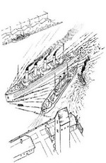 coloring page Titanic