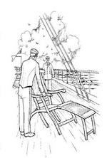 coloring page Titanic