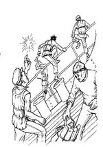 coloring page Titanic