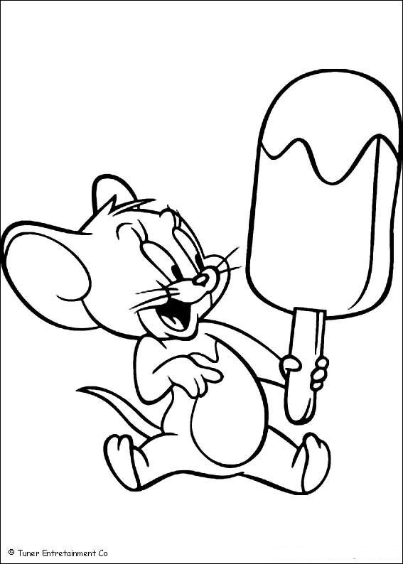 jerry coloring pages - photo #2