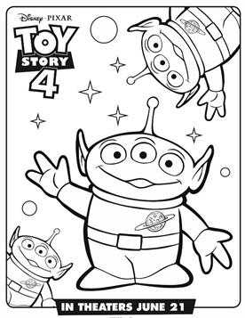 Kids N Fun Com 17 Coloring Pages Of Toy Story 4