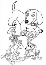coloring page Toy Story